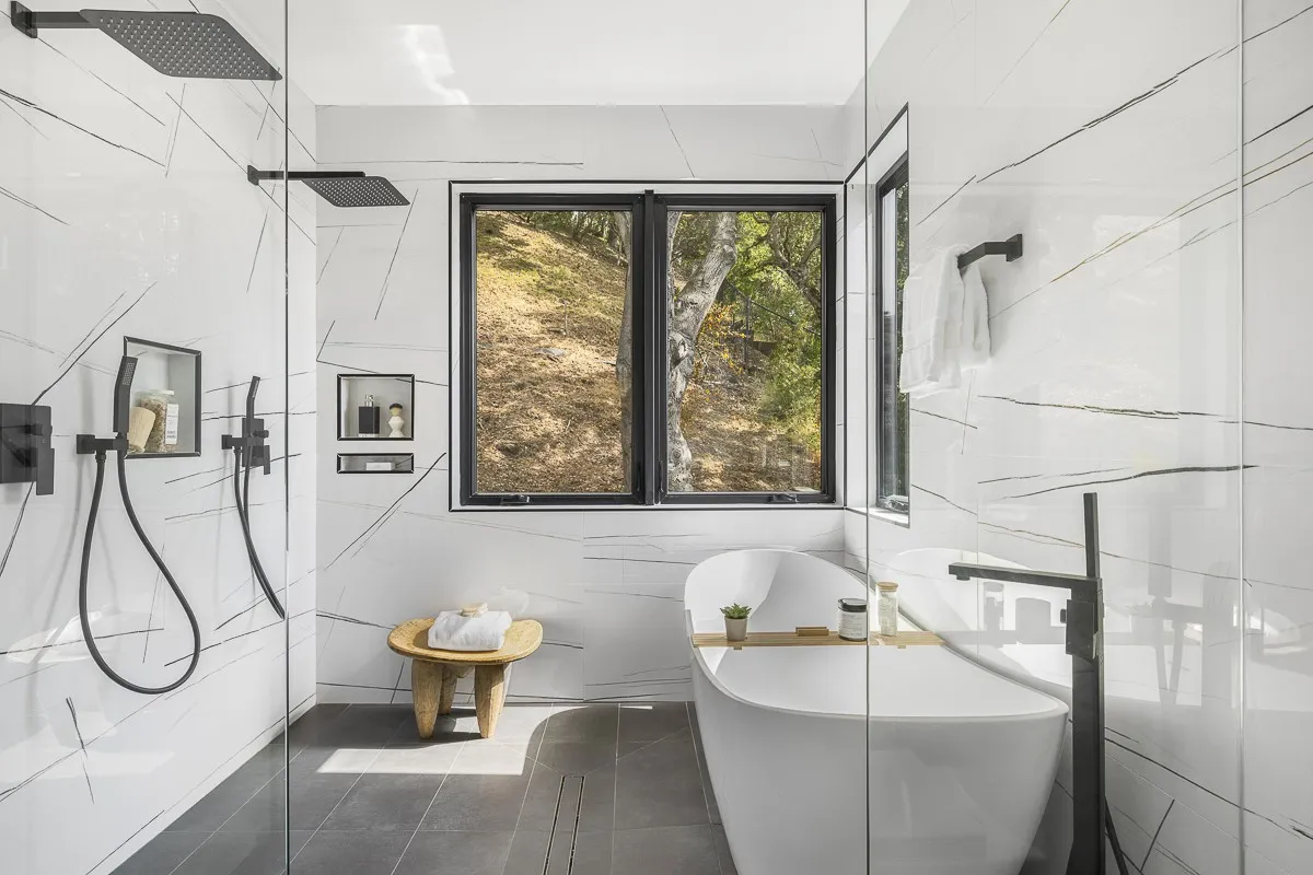 New Construction Windows in Berkeley – Bathroom
